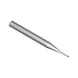 ATORN SC mini radius cutter diameter 1.0 x 0.8 x 6.0 x 50 mm, HA shaft - Solid carbide miniature radius cutter - 2