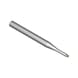 ATORN SC 小型半径铣刀，直径 2.0 x 1.6 x 10 x 50 毫米，HA 轴 - 整体硬质合金小型半径铣刀 - 2
