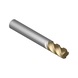 ATORN SC torus milling cutter, standard, Ø 10.0 x 22 x 75 mm r1.0 T=4 RT65 - Solid carbide torus milling cutter - 2