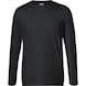 Kübler long-sleeved top, unisex, black, size S - Long-sleeved shirt - 1