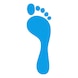 ATLAS Ergo-Med® 适中鞋垫，蓝色，44 码 - Ergo-Med® 鞋垫，蓝色 - 2