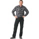 Pantalones de hombre Planam HIGHLINE, negro/pizarra/zinc, talla 29 - Pantalones de hombre HIGHLINE - 2