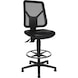 ATORN werkstoel met glijders en voetring - Draaibare werkstoel - 1