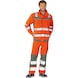 Blouson aviateur haute visibilité PLANAM Plaline orange/zinc taille 52 - Blouson aviateur haute visibilité PLALINE - 2