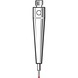RENISHAW Tasteinsatz M2 mit Rubinkugel Kugeldurchmesser 0,3 mm Länge 20 mm - Tasteinsätze mit Rubinkugel und Hartmetall-Schaft - 2