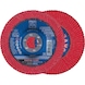 Lamellenschuurschijf diameter 125 mm keramische schuurkorrel 60 uitvoering L - Lamellenschuurschijf POLIFAN® CO SGP CURVE STEELOX - 1