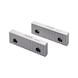 ATORN reversible jaws type WB-K 125 mm one side cross-fluted one side smooth - Reversible jaws set type WB-K - 1