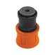 FEIN square tapping collet 3.4 mm, dia. 4.5 - Screw tap collet chuck Ø4.5 square 3.4mm - 1