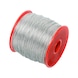 ORION lead wire on 1 kg coil wire diameter 0.3/0.5 mm iron, zinc-plated