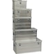 Aluminiumbox COMFORT 92 mit Deckel, Griffen und Hebelspannverschlüssen - Aluminiumbox C-Serie - 2