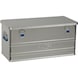 Aluminiumbox COMFORT 92 mit Deckel, Griffen und Hebelspannverschlüssen - Aluminiumbox C-Serie - 1