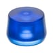ATORN reserveslagdop 40 mm van cellulose-acetaat, blauw