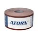 ATORN abrasive cloth roll corundum (AO) K40 115mm x 50m