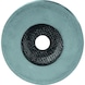 LUKAS disk za polir., ispup., 125mm, silicijum-karbid, granul. 400 – vrlo fini - Disk za poliranje P6PT - 2