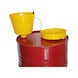 SHV waste oil funnel with lid - Waste oil funnel made of thick-walled plastic - 2