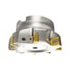 WIDIA angular mill. cut. VSM890 diameter 100 mm, 6 edges, f. SN.X 1204.., Steel - Shoulder milling cutter VSM890™ - 1
