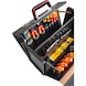 Bolsa de herramientas PARAT de cuero/ABS, 420 x 185 x 315 mm - Bolsas de herramientas con divisor central - 2