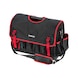 PARAT nylon tool bag, soft bag L - Textile tool bag, open, with metal carrying handle - 1