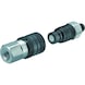 ATORN AF 22 quick-action coupling plug, connecting thread G 1/4 inch - Quick-action coupling plug - 1
