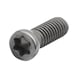 clamping screw for 2-blade indexable insert, T x 2.5 x 8