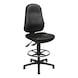 ATORN work chair with gliders and foot ring, synthetic leather