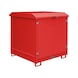 危险材料柜，铰链门，1437x1500x1557 毫米，用于 4 个 200 升的桶，颜色可选 - 危险材料仓库 - 3
