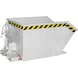 碎屑容器，容量 0.50 m³，LxWxH 1440x780x680 mm，镀锌 - 碎屑容器，可从叉车的操作员座椅上倾翻 - 1
