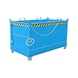 Billenőpadlós konténer, FB 1500, HxSzéxM 1040x1845x1145 mm, RAL 5012 - Billenőpadlós tartály - 1