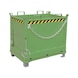 Düz tabanlı konteyner tip FB 750 0,75 m³ kapasite, UxGxY 840x1245x1145 mm - Düz tabanlı konteyner - 6