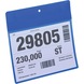 doc pocket, powerful neodymium magnets, A5, landscape, dark blue, PU: pack of 10 - Document pockets - 2