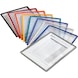 Pochettes transparentes DURABLE, format 5x A4, couleurs assorties - Pochettes transparentes - 2