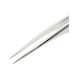 ATORN tweezers anti-magnetic 120&nbsp;mm laterally straight tips - Precision electronics tweezers with fine tip shapes - 2