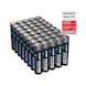 ANSMANN alkaline type AAA batteries pack of 40 - Alkaline AAA batteries - 1