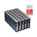 ANSMANN alkaline type AA batteries pack of 40 - Alkaline AA batteries - 1