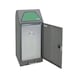 Abfalltrennung Modul Vario75 graualu Innenbehälter 1000x400x380 mm fußbetätigt - Wertstoffsammler Fußbetätigt - 1