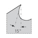 ORION lame de scie à ruban bimétal UNI dent combinée 15° M51 54 x 1,6mm 1/x 1,3 - Lames de scie à ruban, en vrac type UNI MAX S, dent combinée 15° M51 - 3