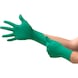 green nitrile disposable gloves - 2
