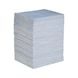 PIG absorbent mat, blue, BLU101, 38cm x 48cm, heavy-weight, 100 pc/dispenser box - Absorbent mat BLUE® – individual mats - 1