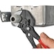 Klešťový klíč KNIPEX, 180 mm, šířka na ploškách až 40 mm, leštěné s&nbsp;plastovou rukojetí - Klešťový klíč, rychlé nastavení - 2