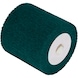 ATORN coloured abrasive non-woven lamella roller, 115x100x19mm, grain 280-320, green