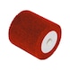 ATORN coloured abrasive non-woven lamella roller, 115x100x19mm, grain 80, orange