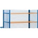 Shelf for box cart with grid walls 1200x780 mm incl. 2 support angles - Shelf for cabinet trolley - 2