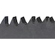 Hojas de sierras de banda bimetálicas, soldadas, material por metro, tipo UNI MAX 0° M42 - 5