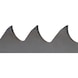 Hoja sierra banda bimetal ORION, diente combinado UNI 15° M51 80 x 1,6 mm 0,75/1 - Sierras de banda, material por metro, de tipo UNI MAX S, dientes combinados 15° M51 - 6