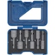 ATORN bit socket wrench set, 6&nbsp;pieces, hexagon head - Socket wrench set with 1/4" hex drive - 1