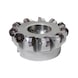 ATORN f. mill. cutters 45° dia. 80&nbsp;mm Z8 w/hole for HN.J 0805… index. inserts - High-performance face milling cutter 45° - 1