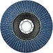 ATORN lamellenschijf X-LOCK Ø125mm, zirkoniumkorund, korrel 40, vorm: schuin - Lamellenschijf X-LOCK - 2