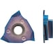Plaquita de corte ATORN T3 para ranurado, derecha, 1,0mm x 2,5mm 0,05mm 19mm - Plaquita de corte de 3 cuchillas - 1