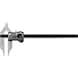 TESA dijital sürgülü kumpas, 250&nbsp;mm, 0,01 mm TWIN-CAL, IP67, bıçak uçlarıyla - Elektronik atölye tipi sürgülü kumpaslar - 1