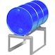 Varil desteği, galvanizli 1 adet 200 l varil için - Çelik sacdan yapılmış varil desteği - 2